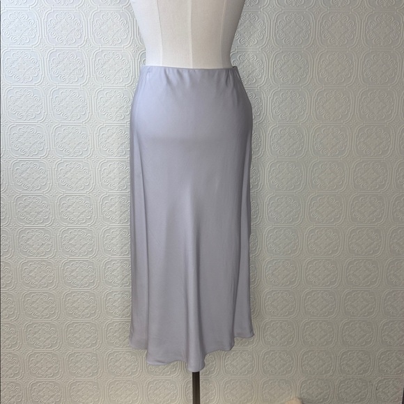 Theory | Midi Pull-On Skirt in Silk Georgette, Size S, NWT - Picture 7 of 11